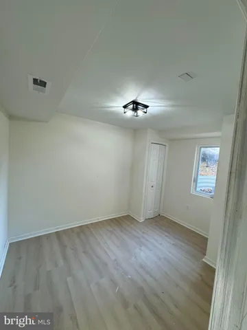wooden floor in an empty room