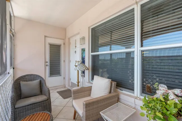 a outdoor living space with patio furniture