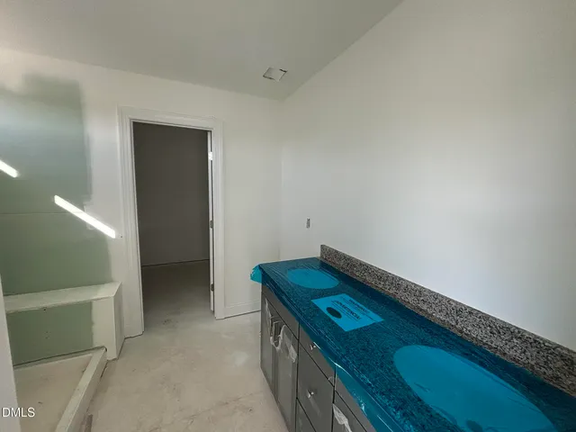 a room with storage and utility