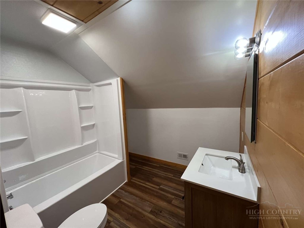 138 Talon Drive Boone, NC 28607 - Photo 19 of 25 a bathroom with a sink a toilet and shower