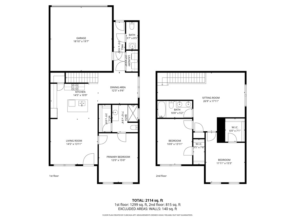 104 Village Main Anderson, SC 29621 - Photo 31 of 32 This floor plan highlights a well-organized layout with dedicated spaces for daily living and privacy.