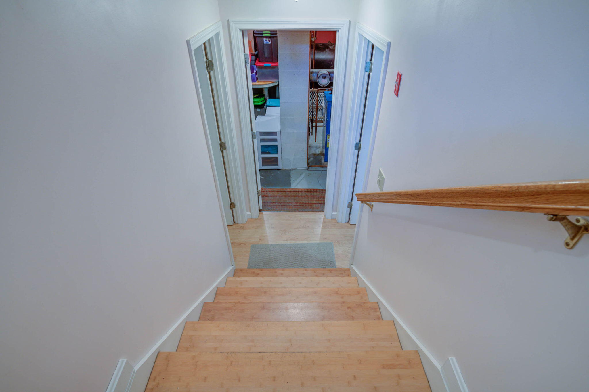 199 Old Portland Road North Waterboro, ME 04061 - Photo 11 of 25 stairs to lower level