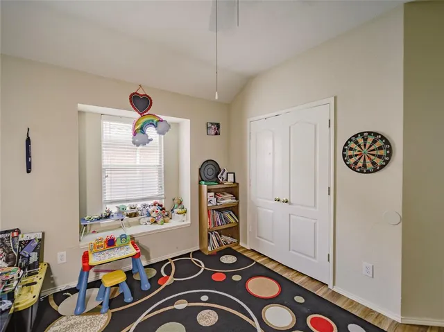 a room with storage and utility