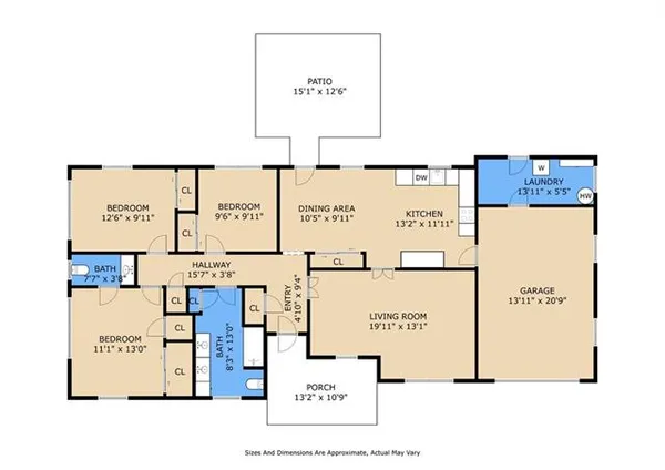 $238,900 | 455 Clayton Drive, Norco, LA 70079