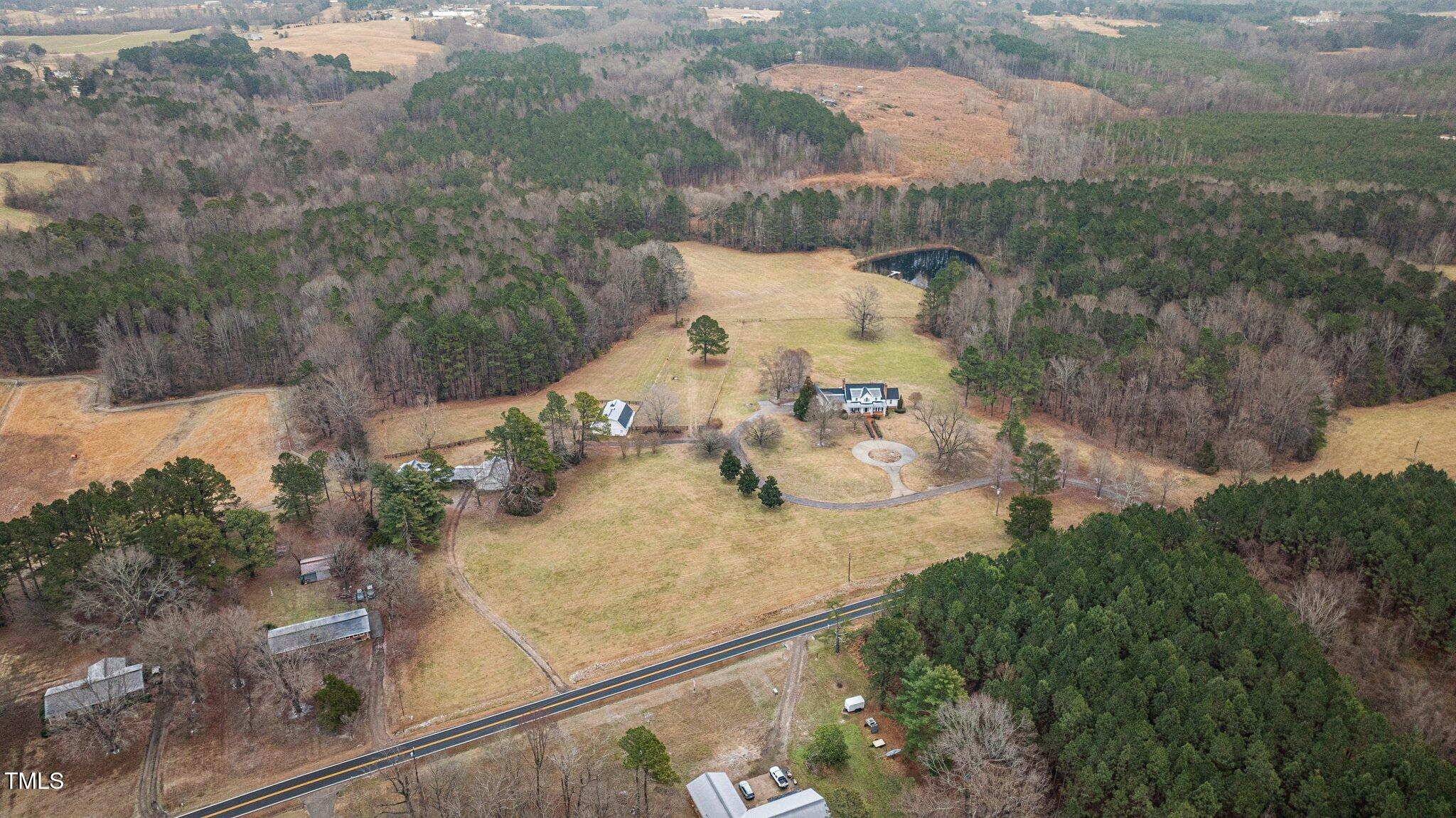 1200 Spring Valley Lake Road Henderson, NC 27537 - Photo 78 of 78 Aerial