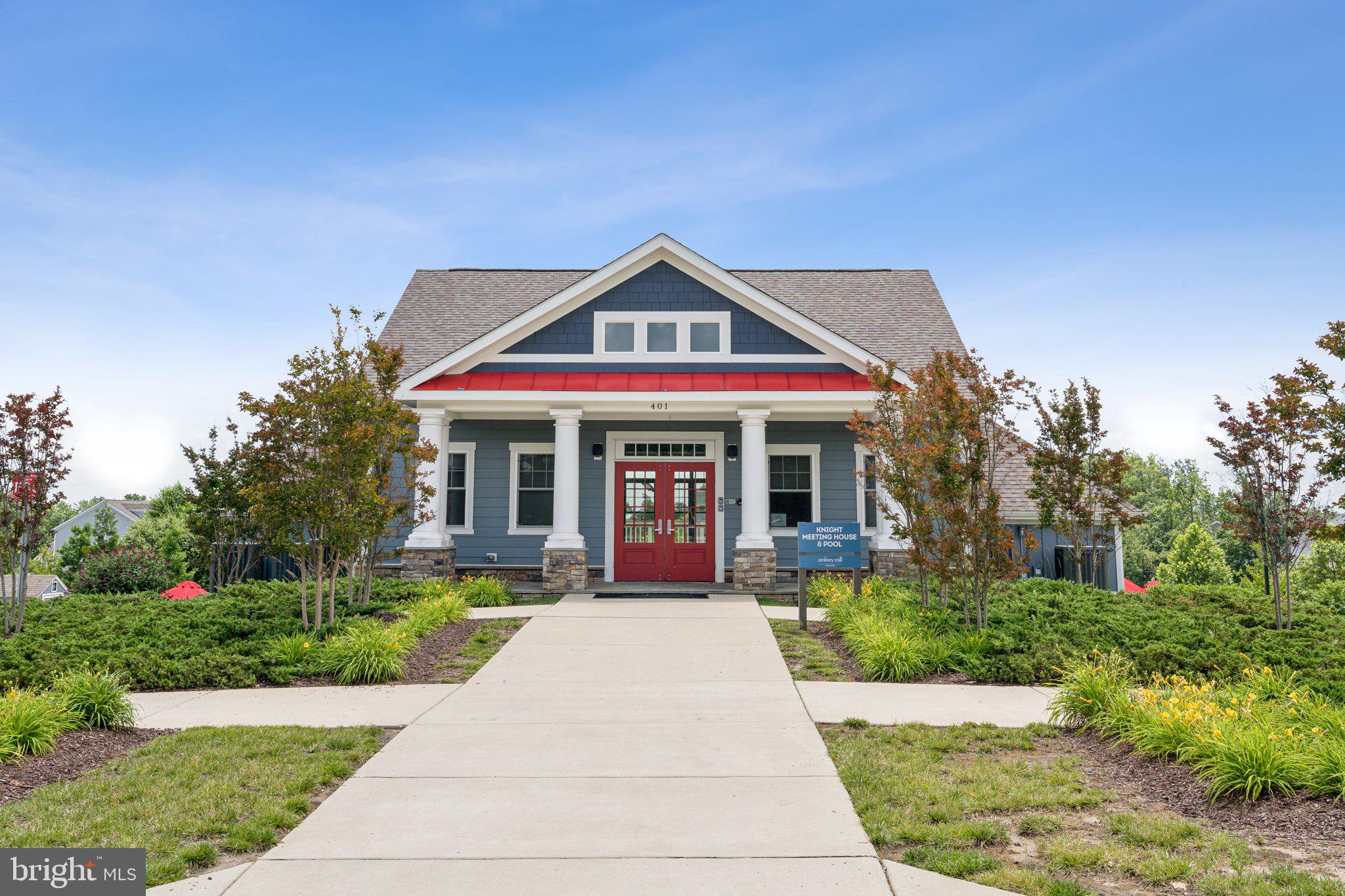 151 Windflower Way Stafford, VA 22554 - Photo 69 of 88 a front view of a house with garden
