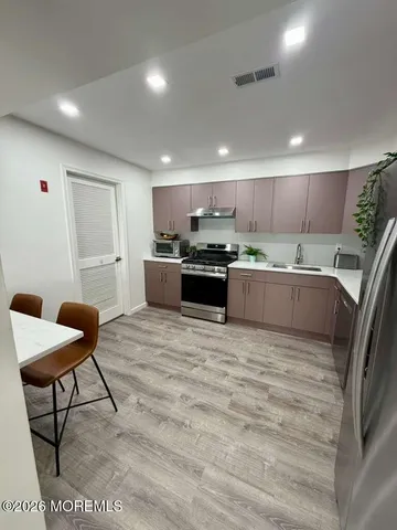 a close view of stove top oven