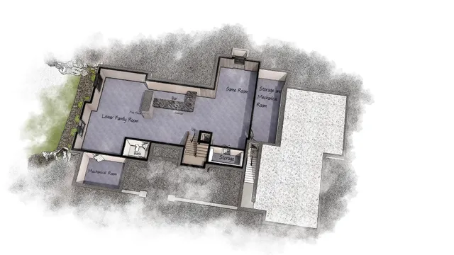 a view of a living room with furniture