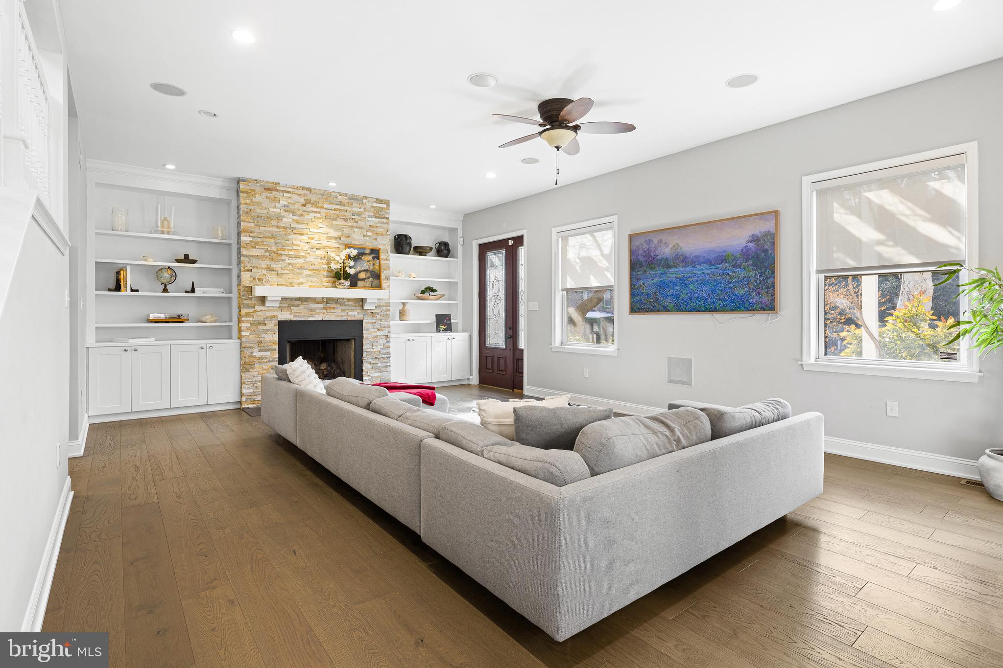 3313 Baring Street Philadelphia, PA 19104 - Photo 7 of 55 a living room with furniture and fireplace