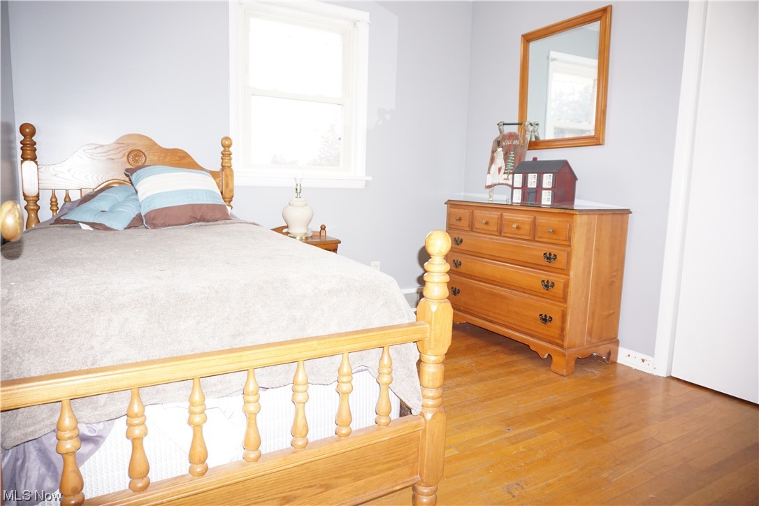 4611 8th Street Northwest Canton, OH 44708 - Photo 16 of 29 Bedroom featuring light hardwood / wood-style flooring