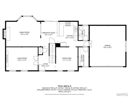 $489,000 | 323 Oakleigh Woods Drive, Ballwin, MO 63011