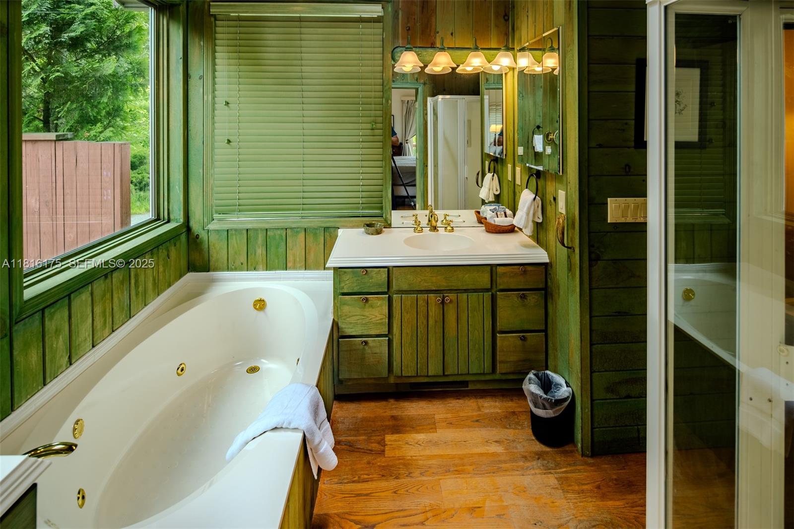 200 Summit Lodge Road Banner Elk, NC 28604 - Photo 16 of 51 a bathroom with a sink and a mirror