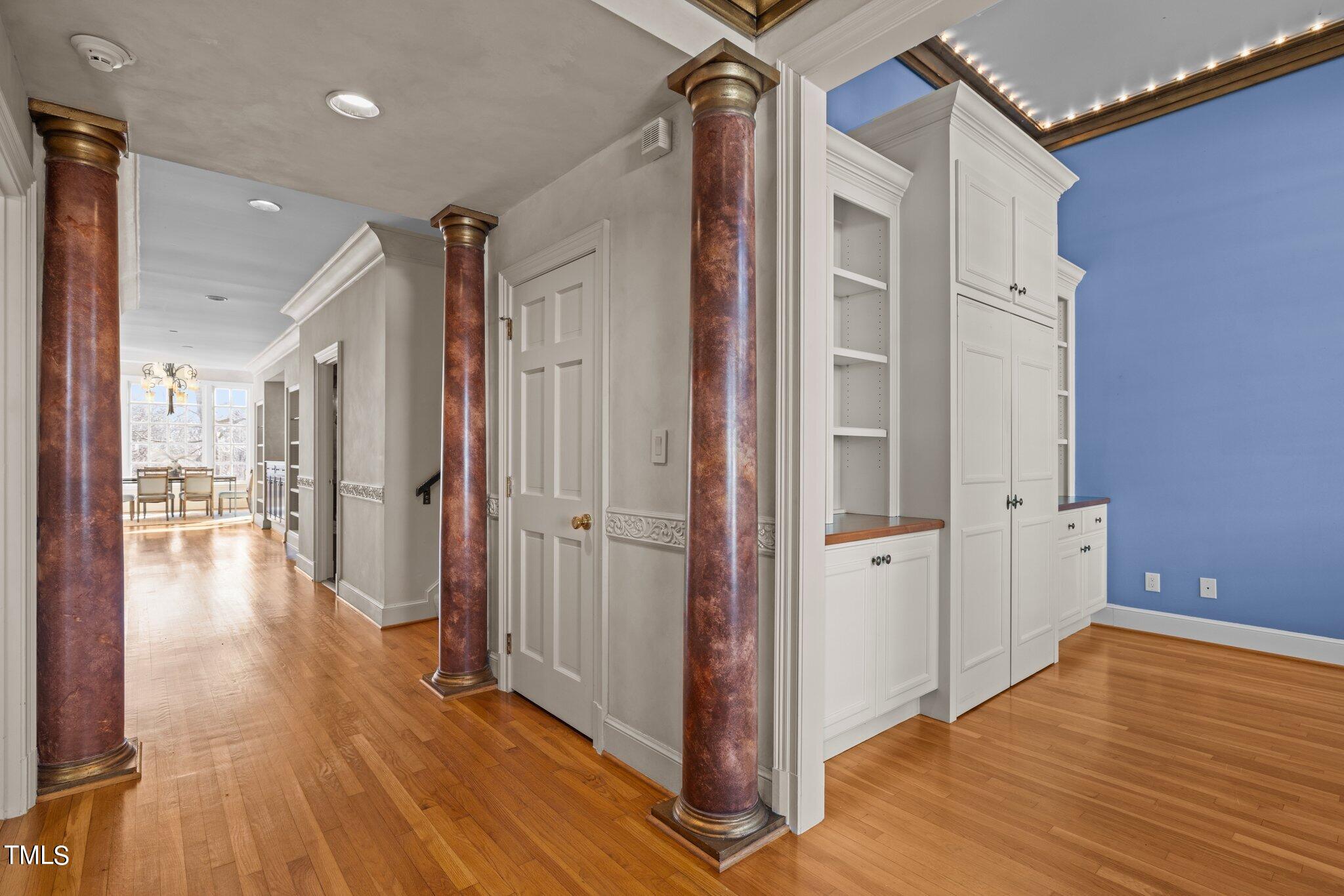 202 Villa Drive Durham, NC 27712 - Photo 6 of 53 a view of a hallway with wooden floor