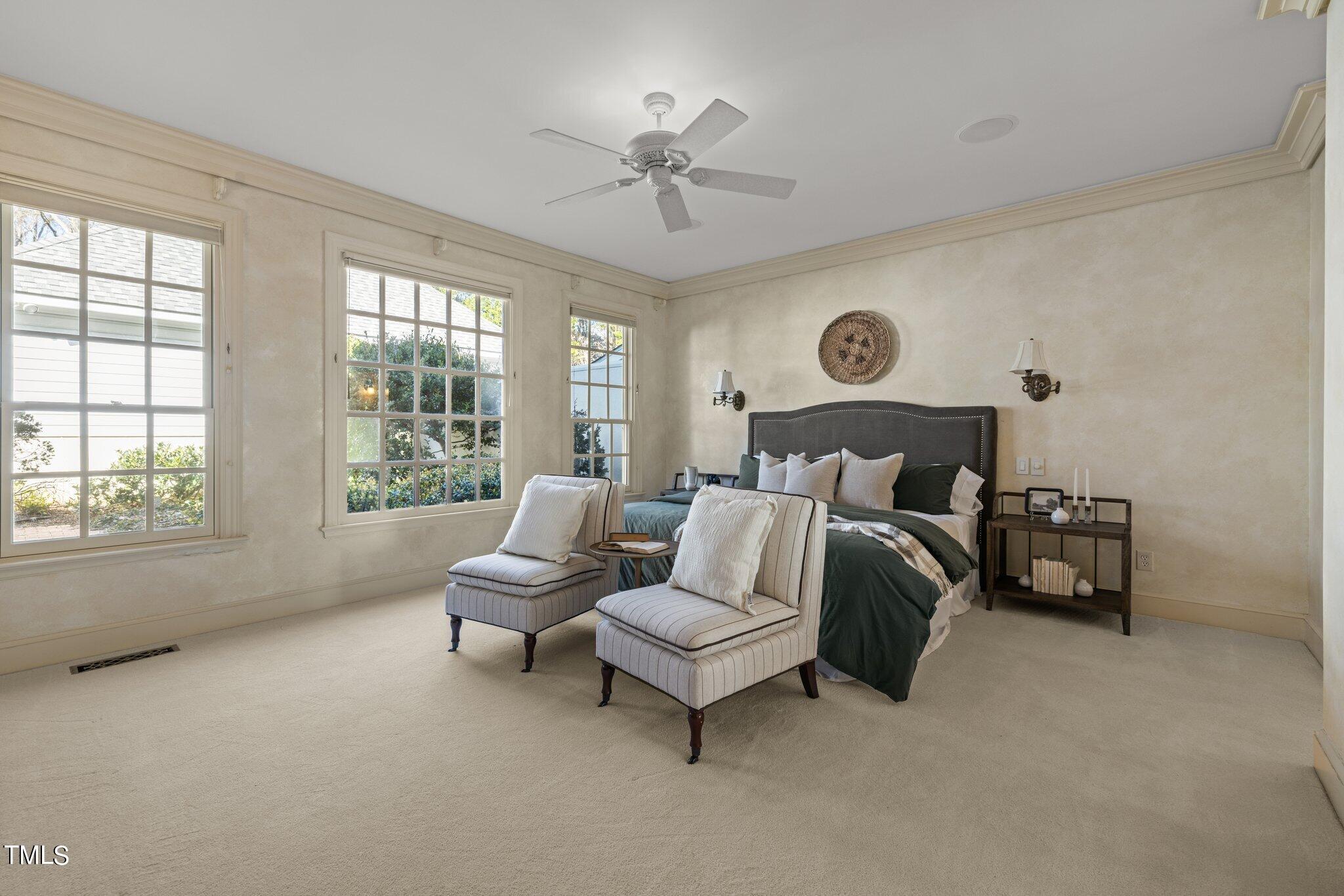 202 Villa Drive Durham, NC 27712 - Photo 9 of 53 a bed room with furniture and a window