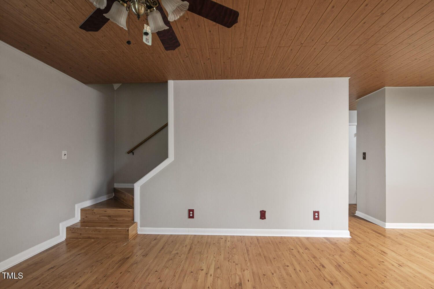 952 Glover Road Dunn, NC 28334 - Photo 20 of 31 a view of an empty room with wooden floor
