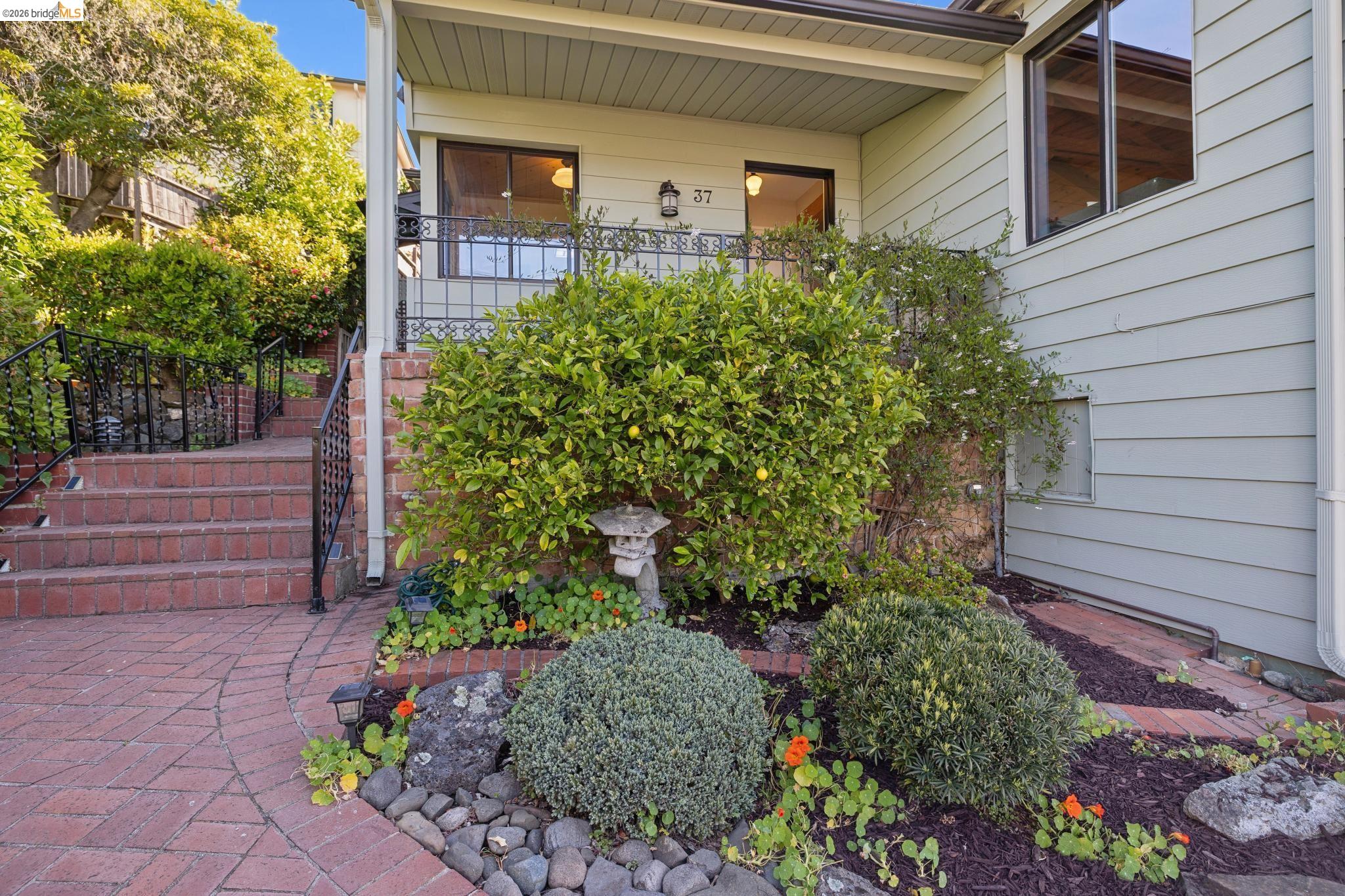 37 Kenyon Avenue Kensington, CA 94708 - Photo 2 of 60 a front view of a house with garden