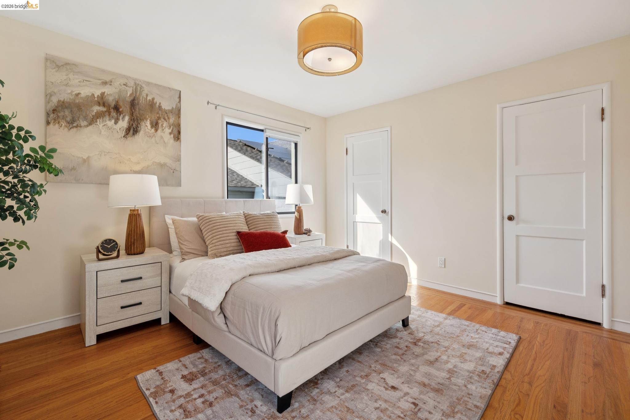 37 Kenyon Avenue Kensington, CA 94708 - Photo 34 of 60 a bedroom with a bed and a window