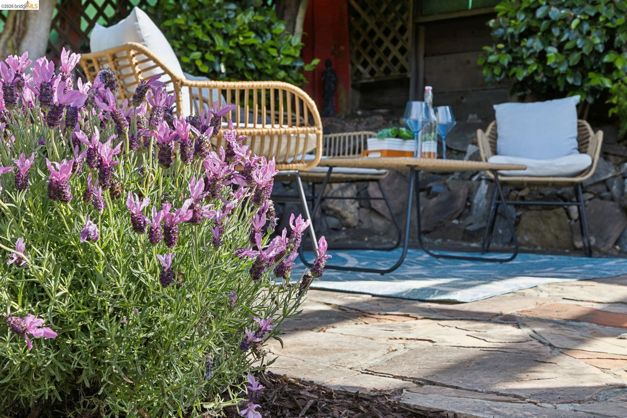 37 Kenyon Avenue Kensington, CA 94708 - Photo 55 of 60 a view of a chairs and table in the backyard