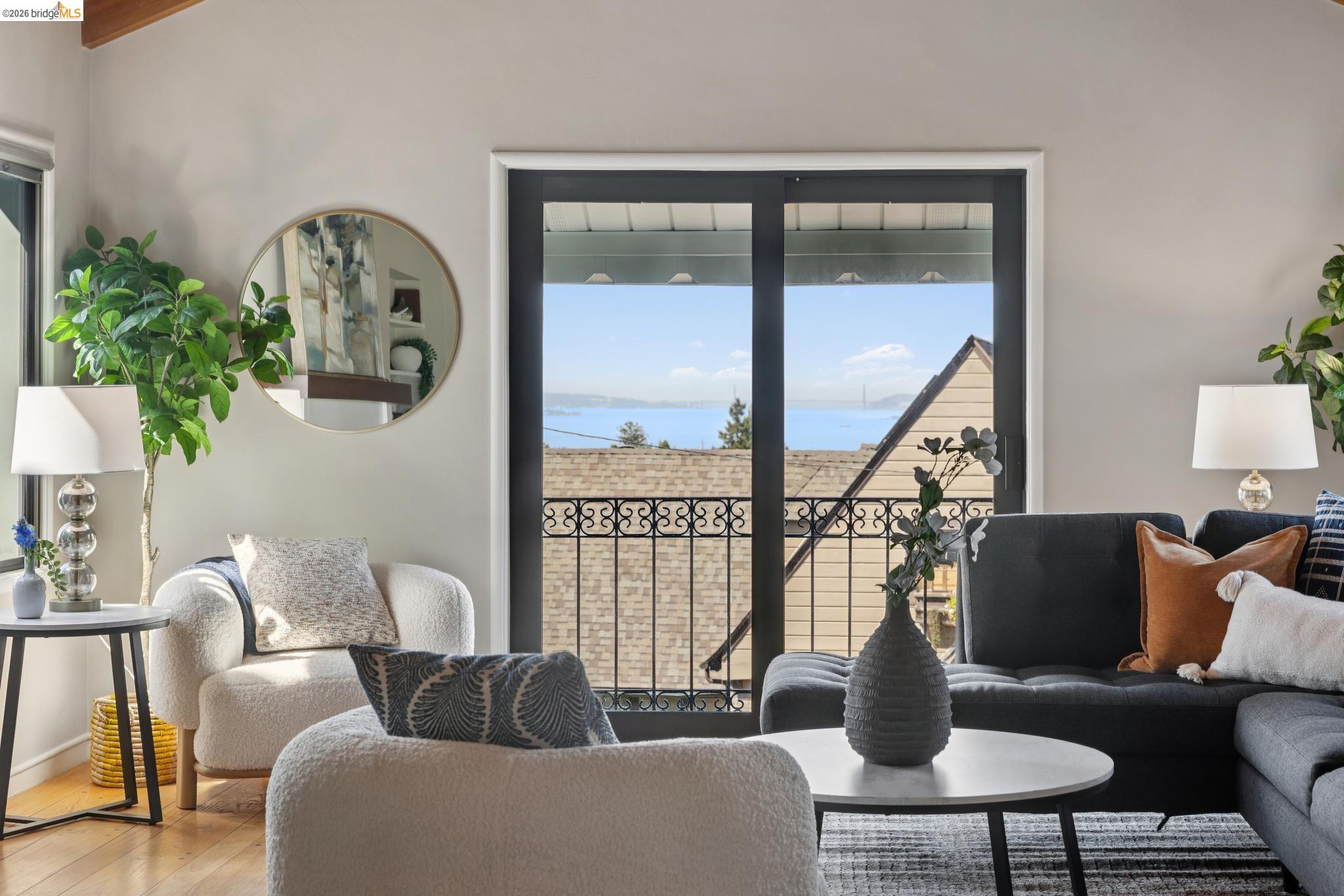 37 Kenyon Avenue Kensington, CA 94708 - Photo 7 of 60 a living room with furniture and a large window