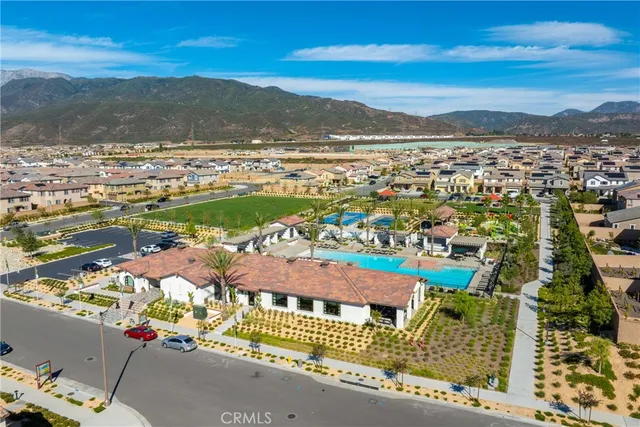 a view of a city street from a balcony