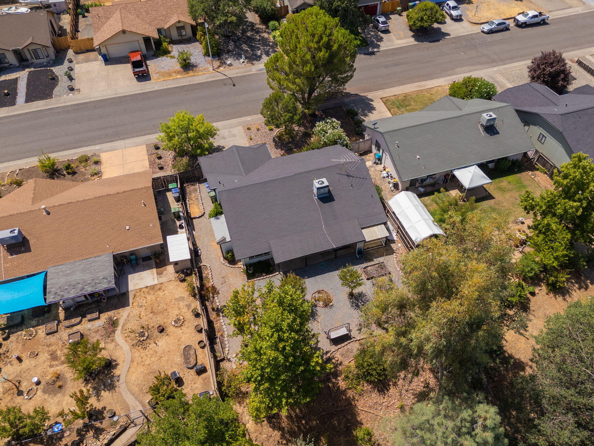 3588 Magnums Way Redding, CA 96003 - Photo 34 of 35 an aerial view of a house with a yard