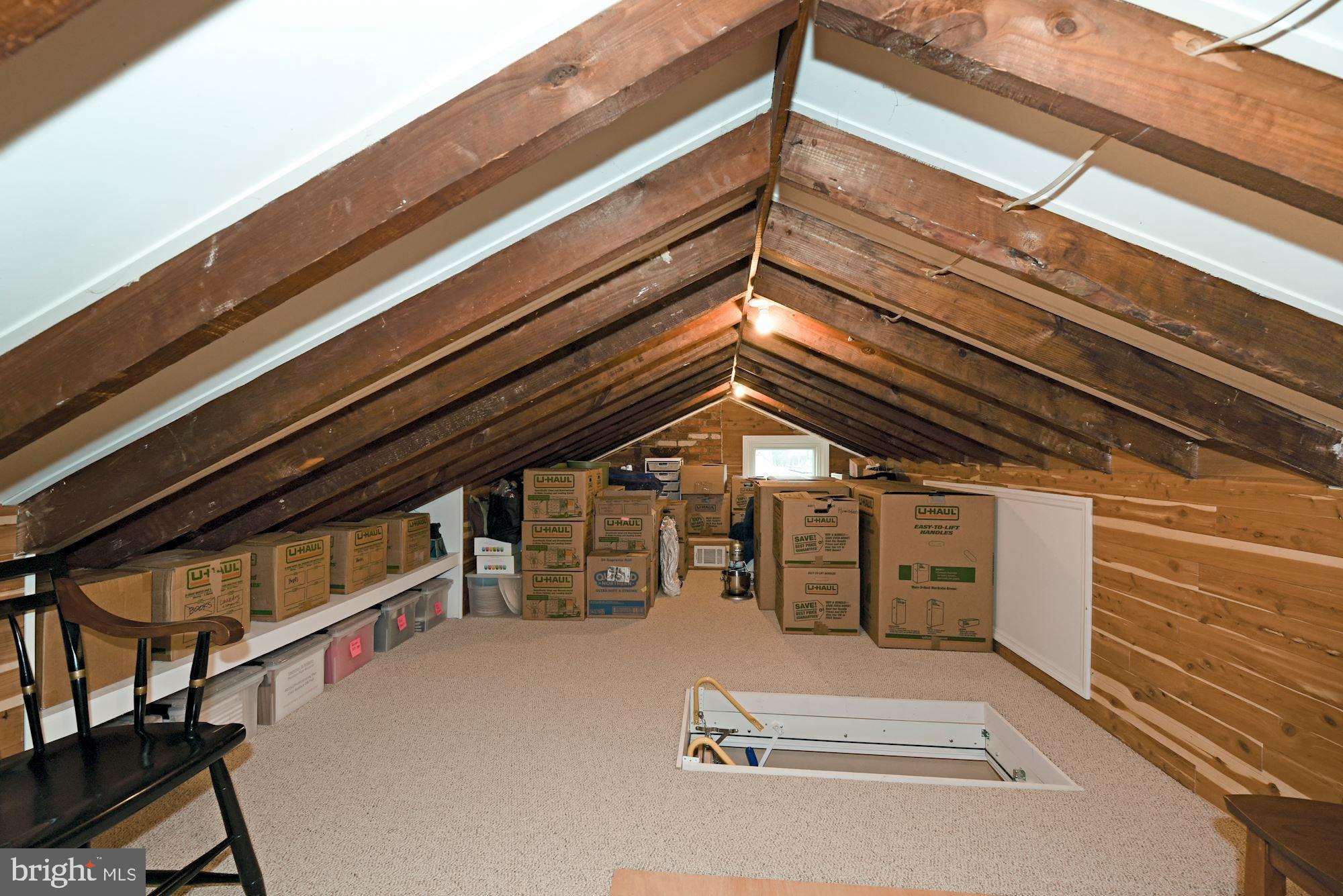 6130 Utah Avenue Northwest Washington, DC 20015 - Photo 37 of 37 Pull down access attic - great for storage