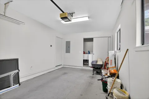 a view of a house with garden