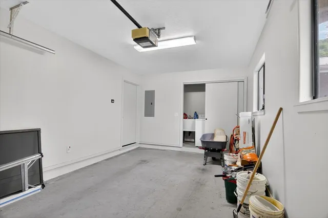 a view of a house with garden