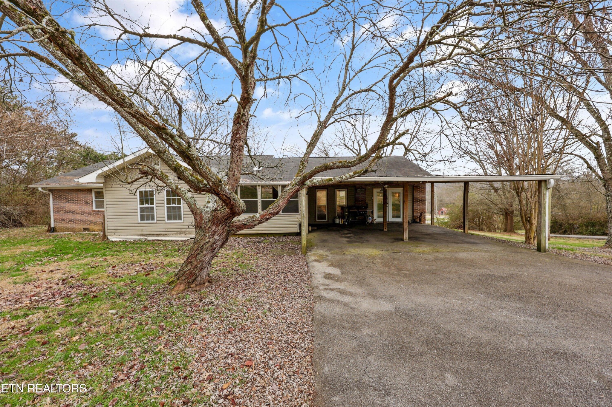 222 Mealer Road Lenoir City, TN 37771 - Photo 4 of 29 a view of a house with a yard and tree s