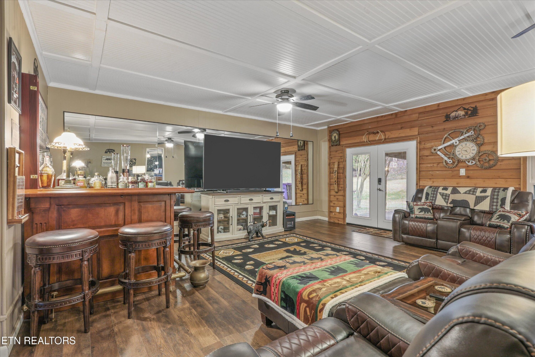 222 Mealer Road Lenoir City, TN 37771 - Photo 6 of 29 a living room with furniture and a flat screen tv