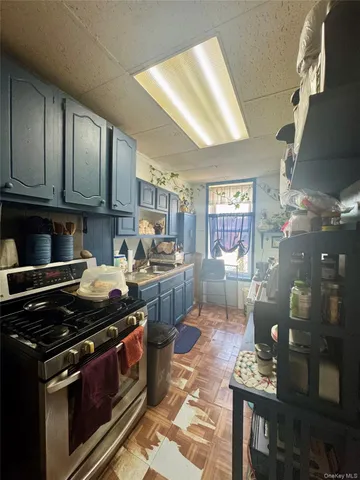 a room with furniture and a window