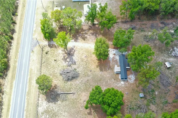 a view of a garden