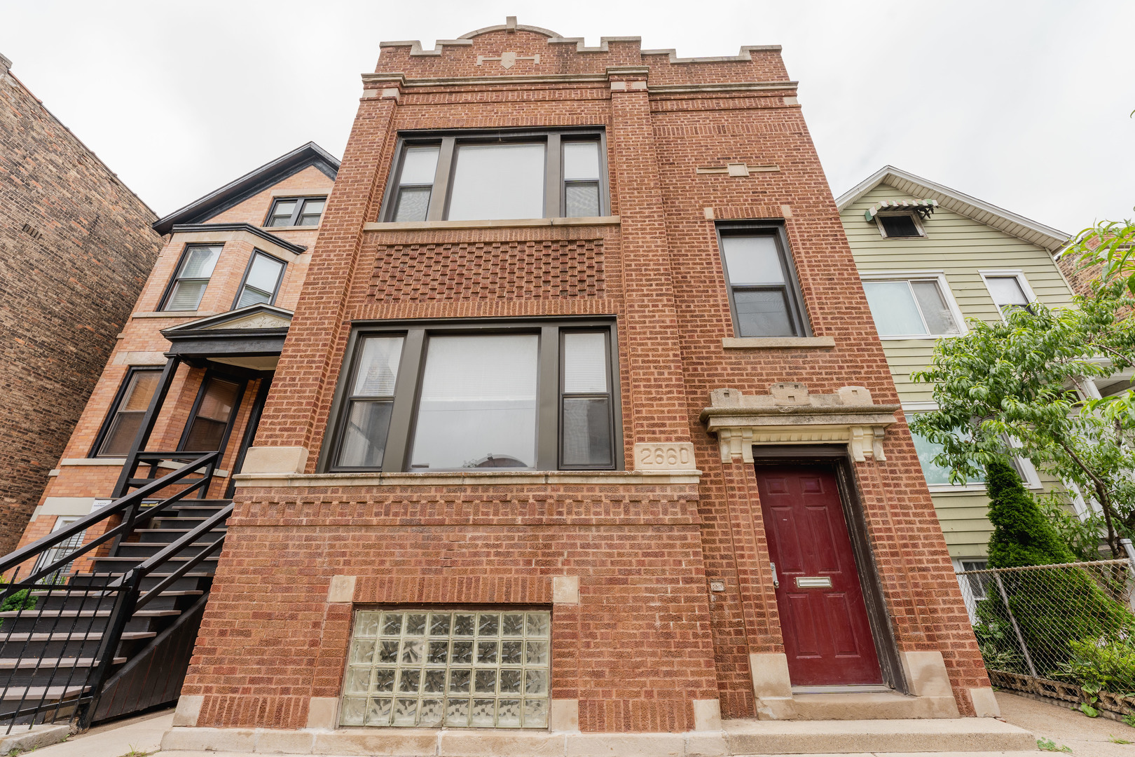 front view of a building