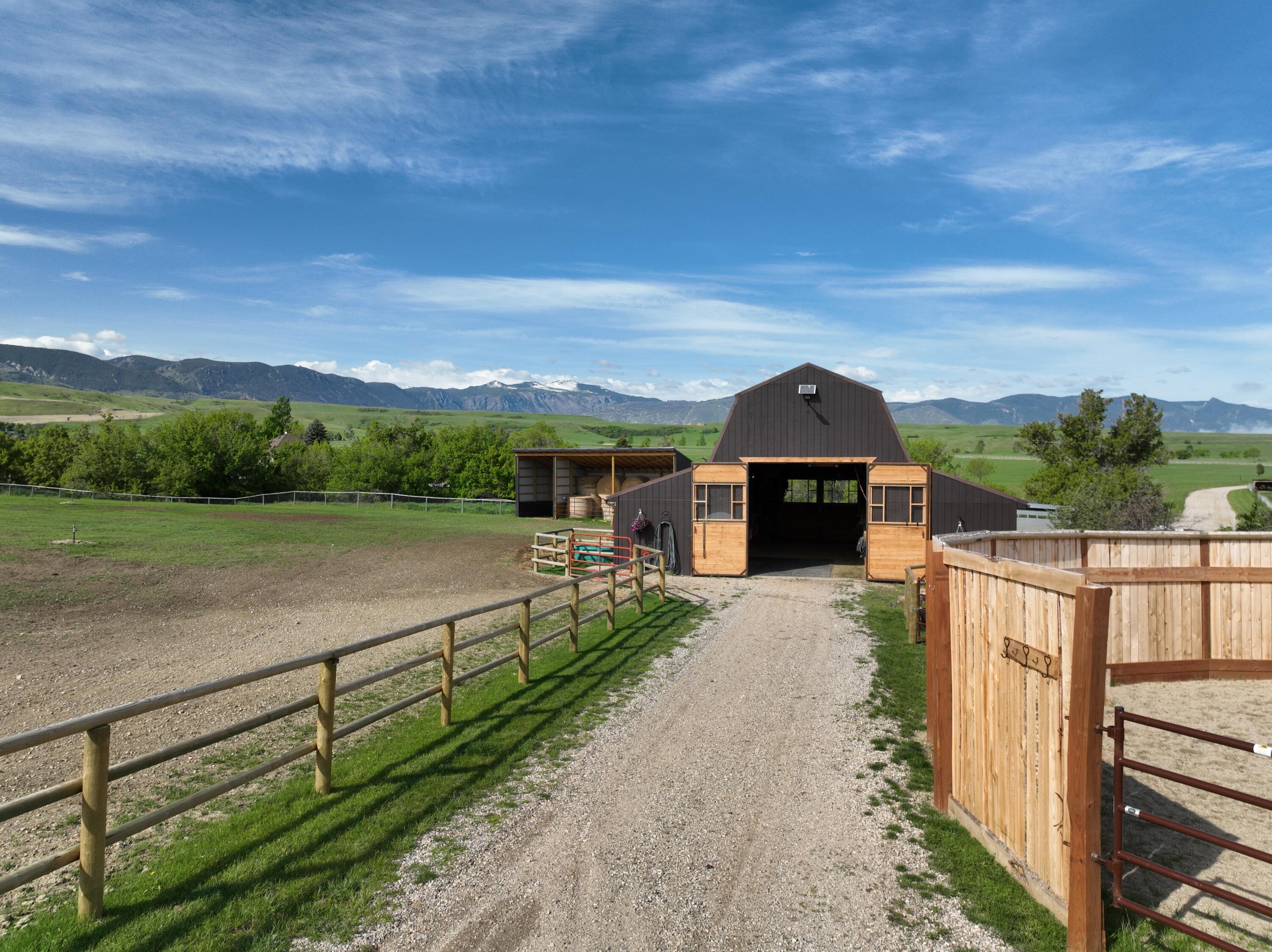 354 Bird Farm Road Sheridan, WY 82801 - Photo 4 of 51 barn entrance