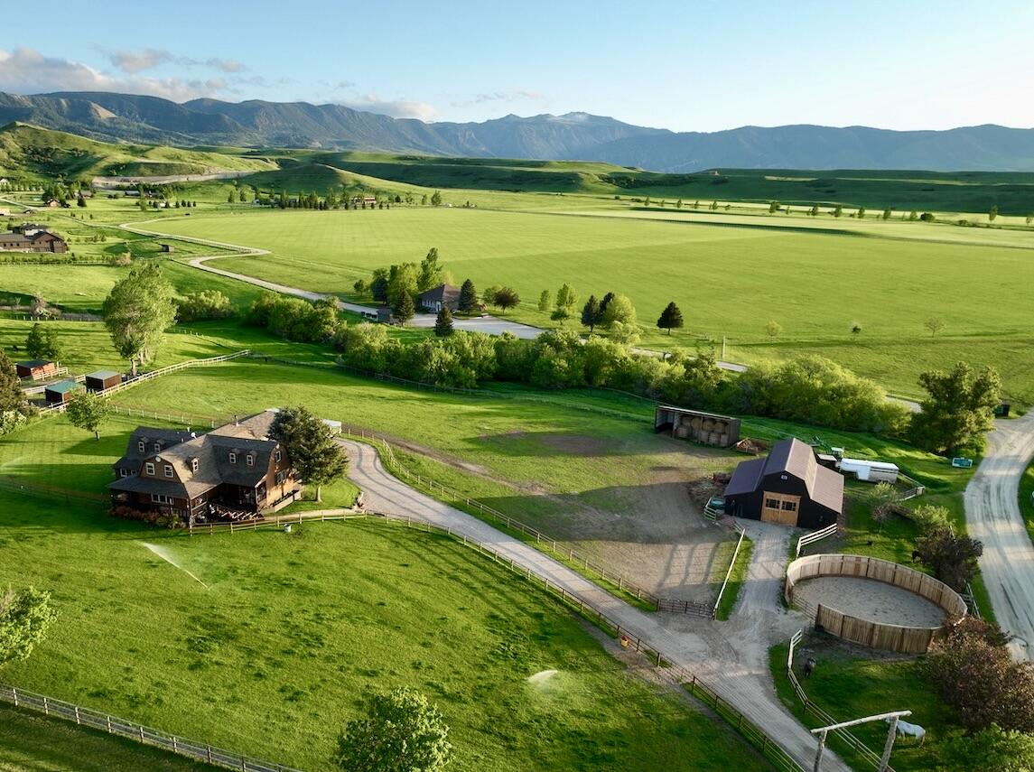 354 Bird Farm Road Sheridan, WY 82801 - Photo 44 of 51 Evening overview