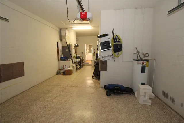 a room with storage and utility