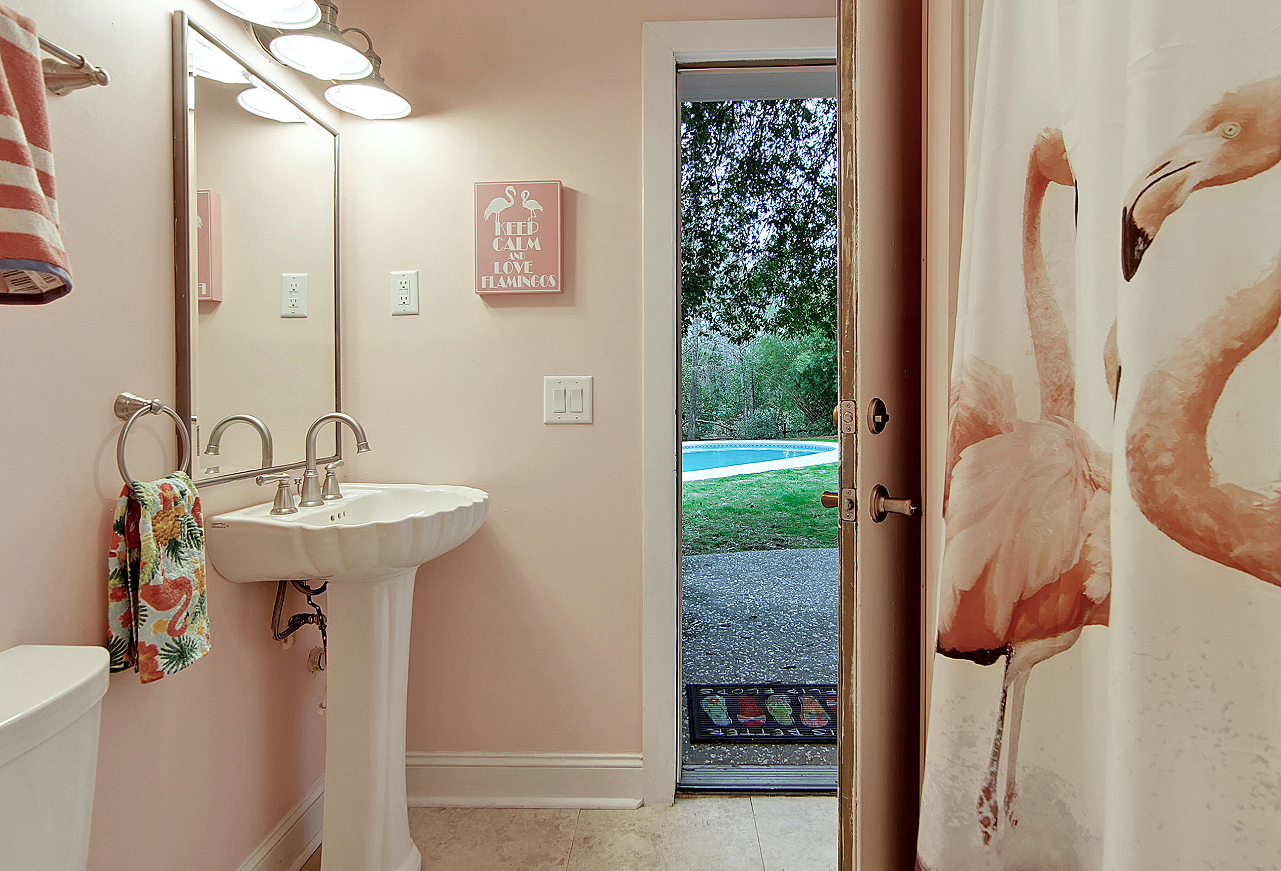 808 Milldenhall Road Mount Pleasant, SC 29464 - Photo 23 of 64 Pool Bathroom on main level