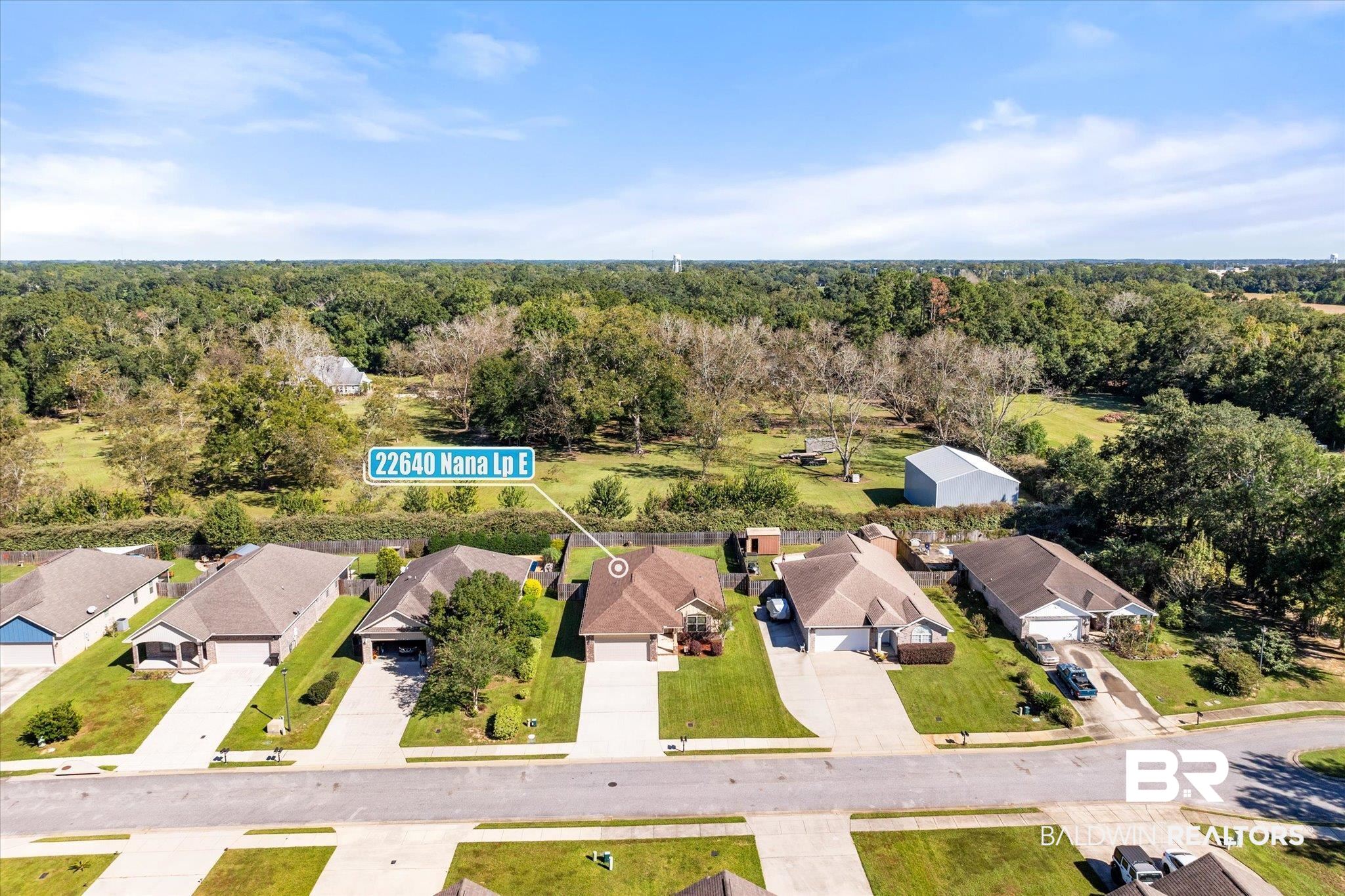 22640 Nana Loop East Silverhill, AL 36576 - Photo 27 of 46 Birds eye view of property