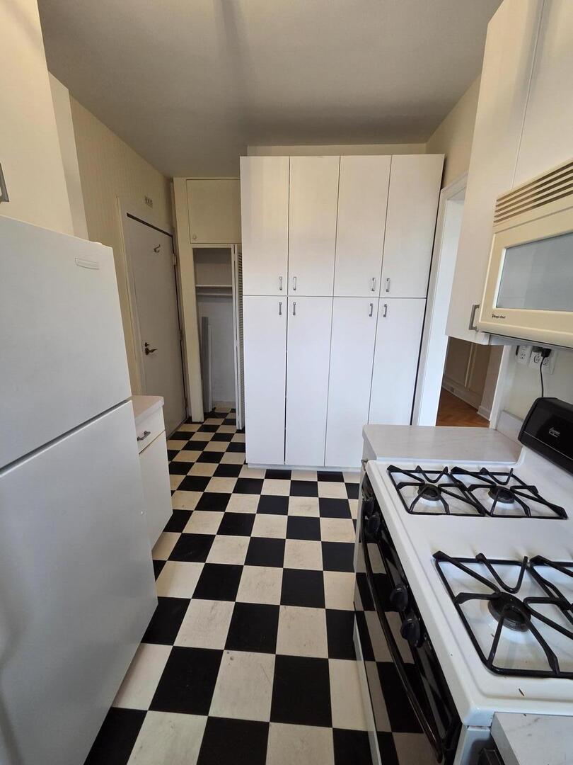 421 West Melrose Street, Unit 5D Chicago, IL 60657 - Photo 15 of 29 a black and white checkered floor with a black white checkered floor