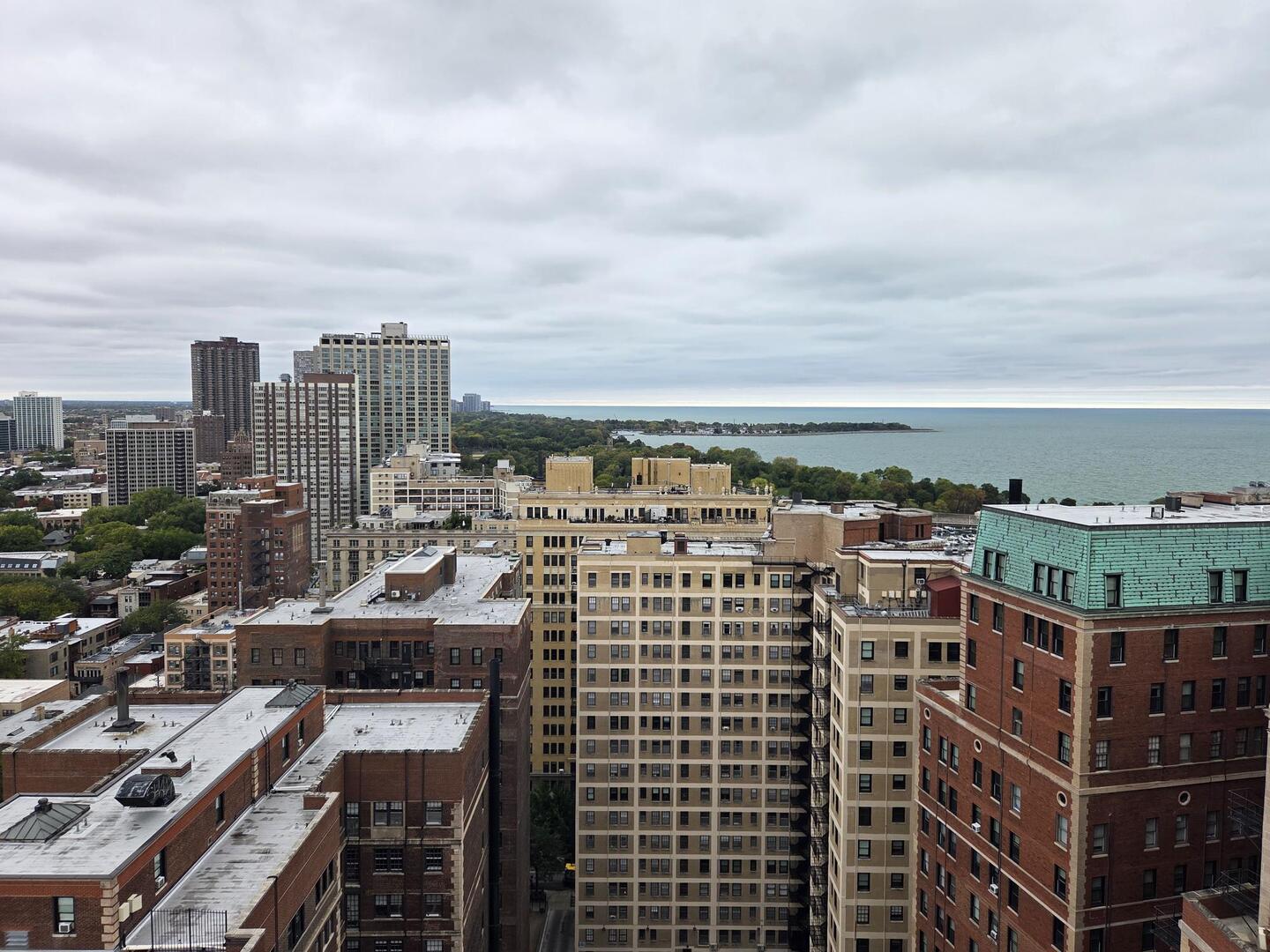 421 West Melrose Street, Unit 5D Chicago, IL 60657 - Photo 27 of 29 a city view with tall buildings