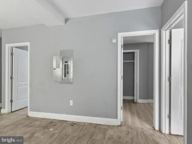 a view of empty room