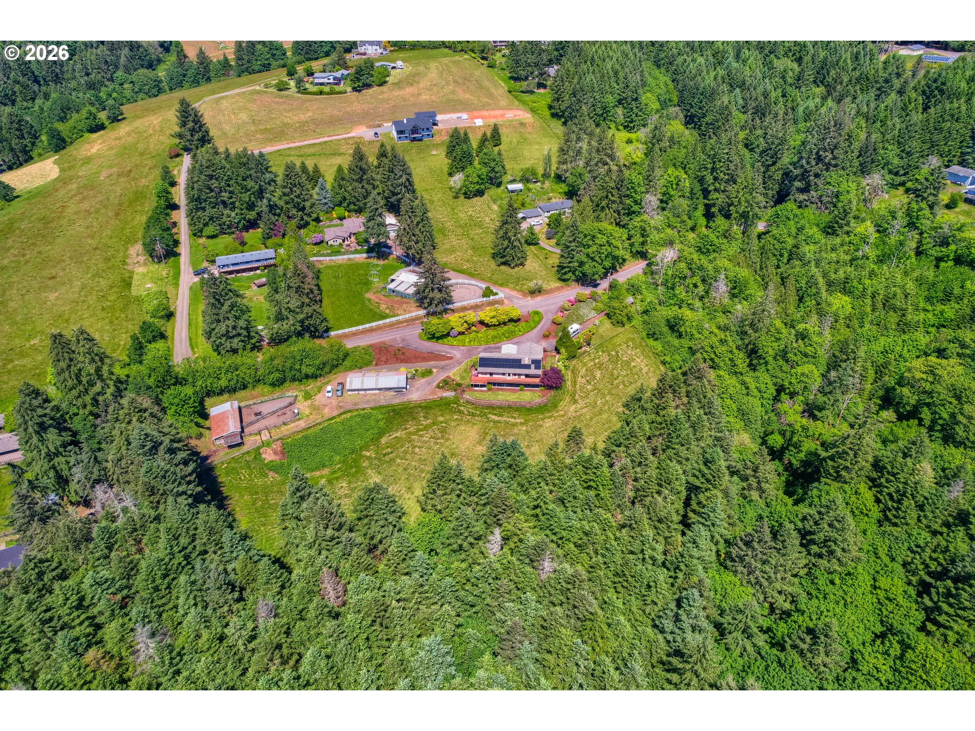 45354 Northwest Hartwick Road Banks, OR 97106 - Photo 29 of 35 a view of a lake with a yard