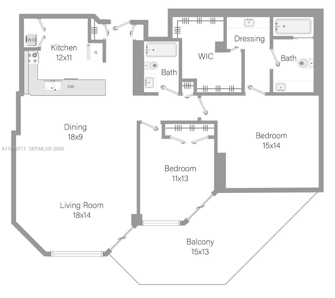 555 Northeast 34th Street, Unit 603 Miami, FL 33137 - Photo 5 of 28