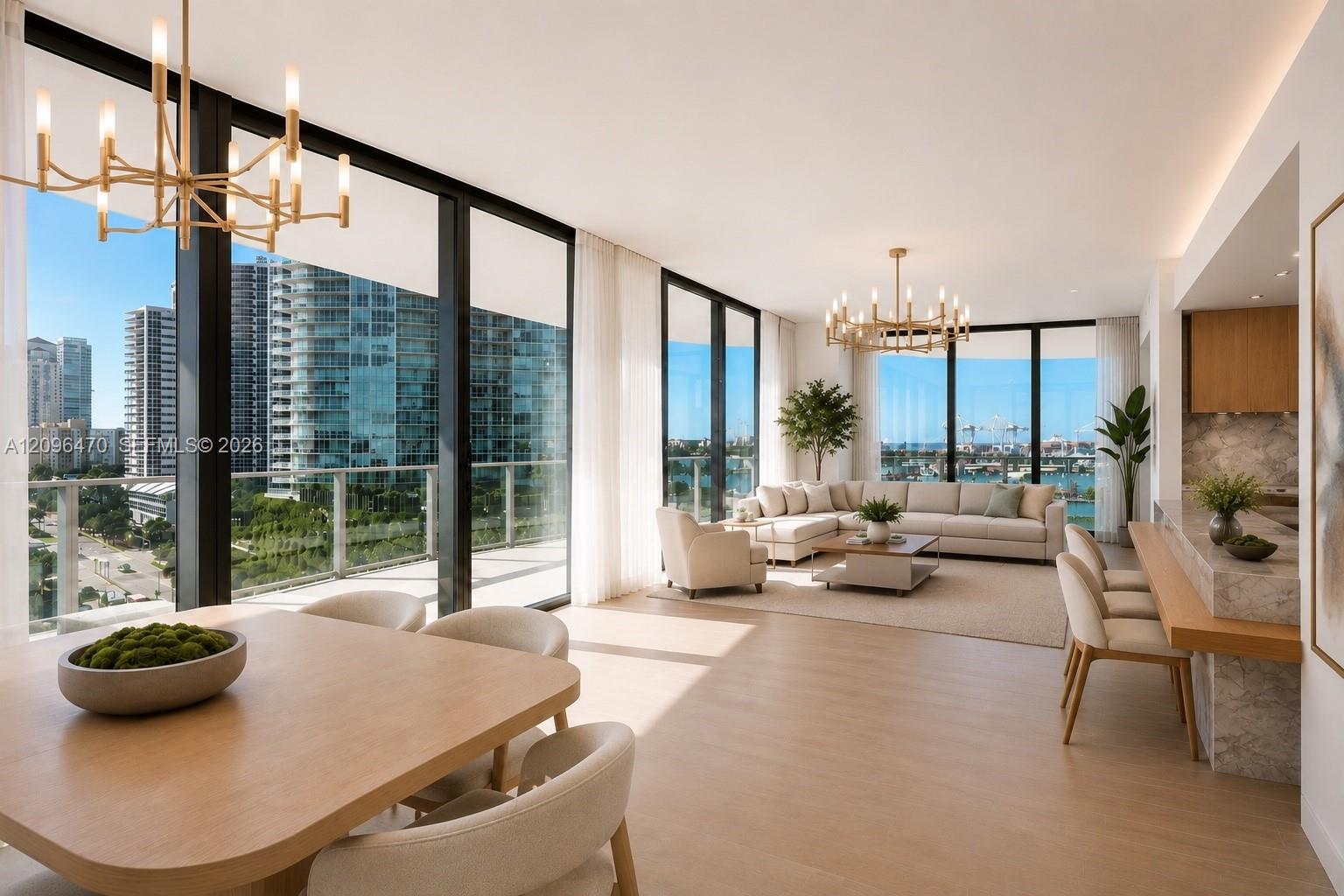 500 Alton Road, Unit 1001 Miami Beach, FL 33139 - Photo 1 of 46 Virtually staged
