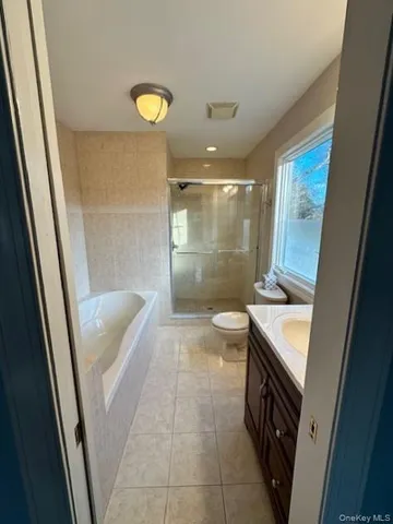 a bathroom with a sink a toilet a mirror and shower