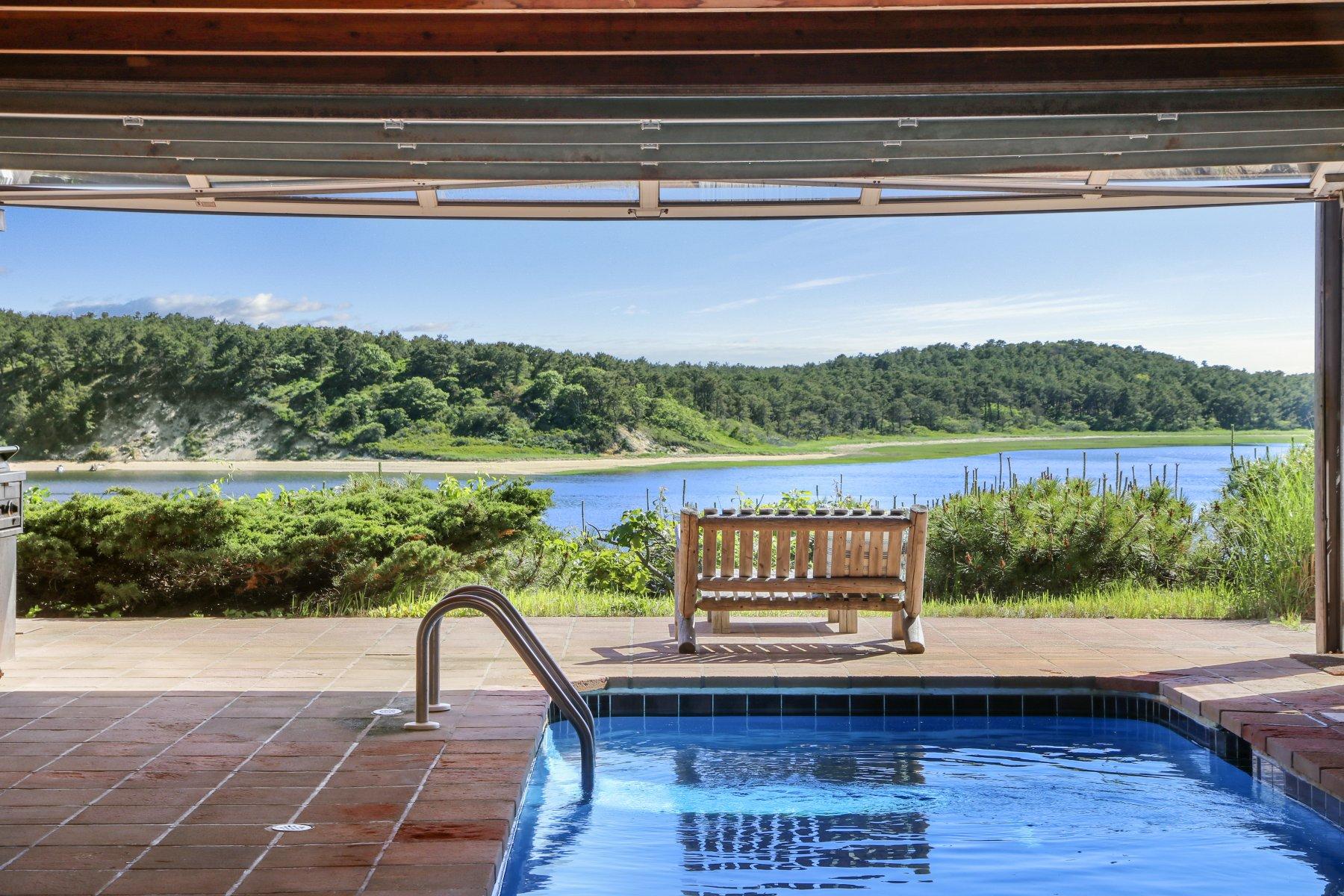 925 Chequessett Neck Road Wellfleet, MA 02667 - Photo 19 of 47 a view of a outdoor space with sitting area