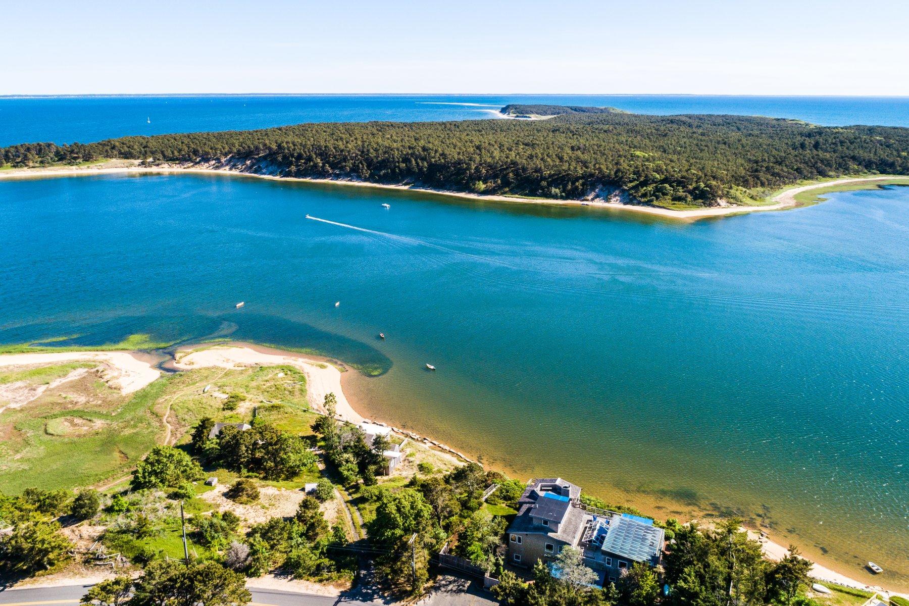 925 Chequessett Neck Road Wellfleet, MA 02667 - Photo 33 of 47 a view of an ocean and a mountain