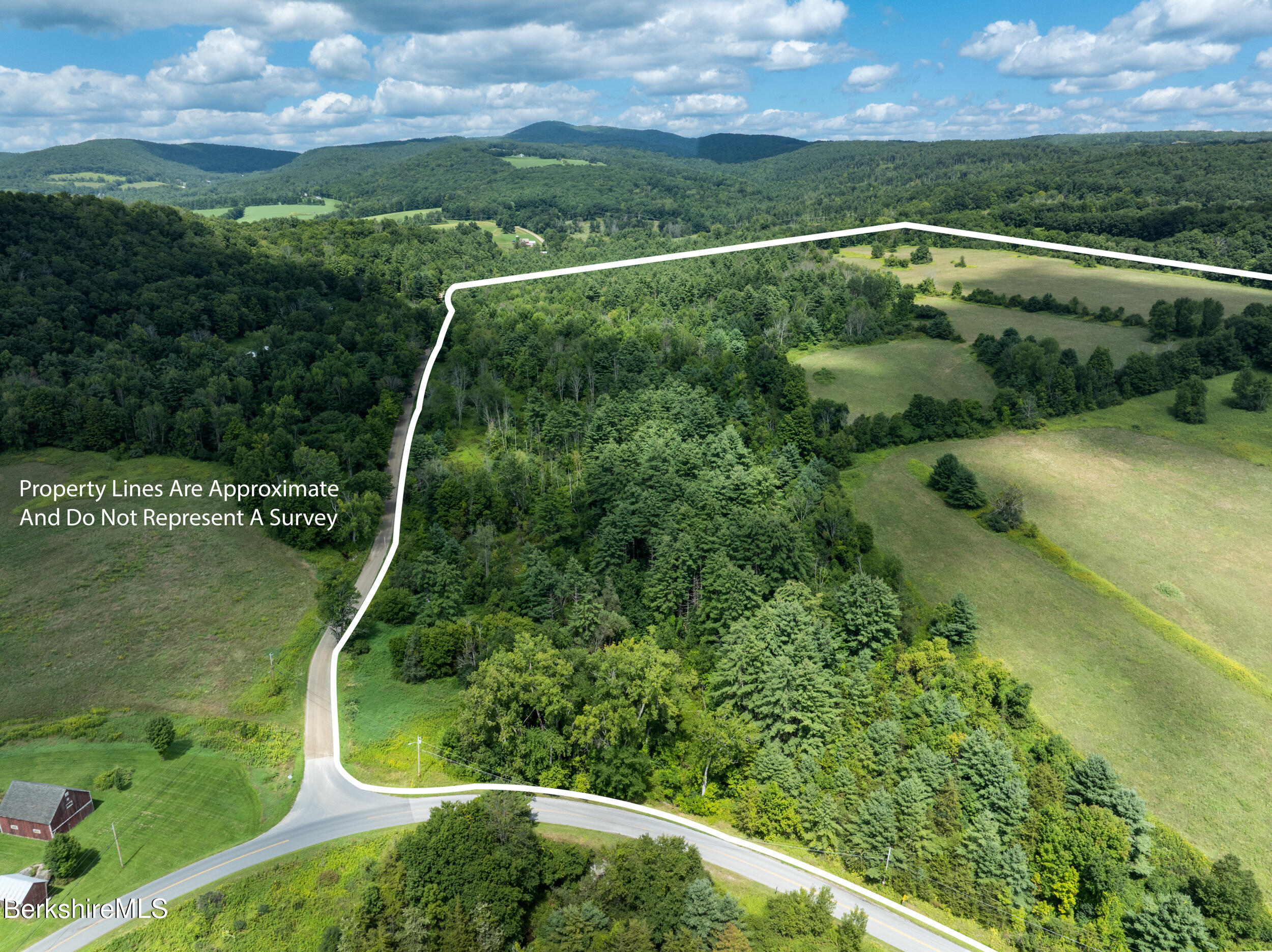 Land at intersection northeast corner