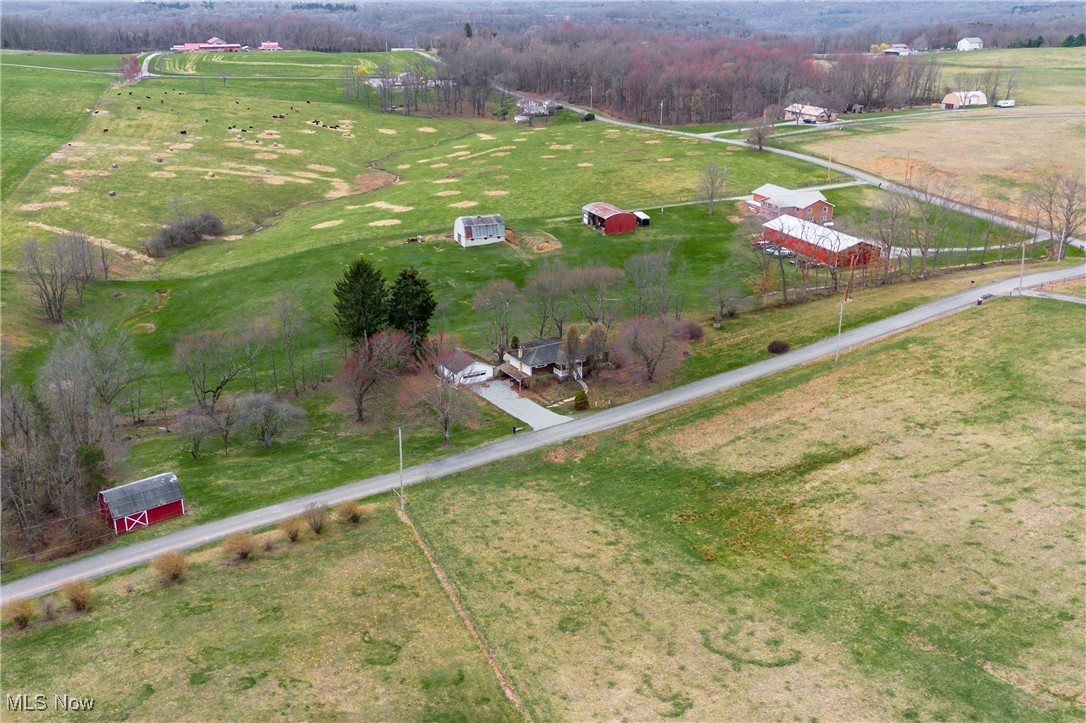 50251 Smith Road Negley, OH 44441 - Photo 10 of 48 Bird's eye view with a rural view