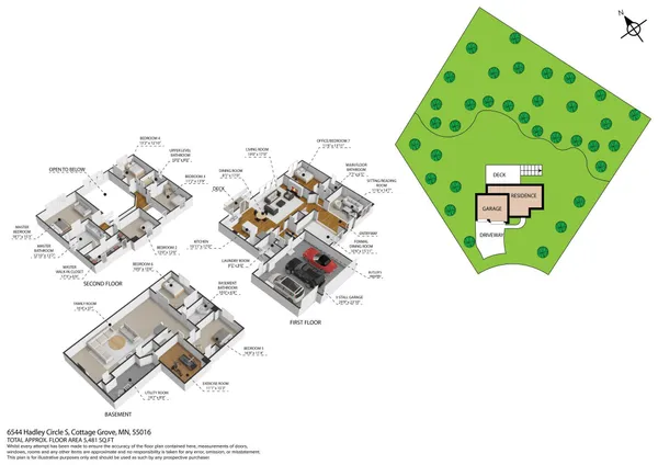 $724,900 | 6544 Hadley Circle South, Cottage Grove, MN 55016